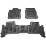 CarMart Гумени стелки за TOYOTA Land Cruiser J120 (2002-2009) / J150 (2009-2023) - тип леген