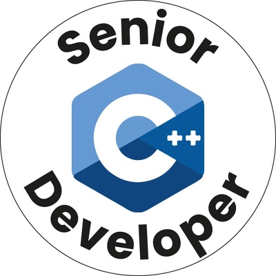 Developer placka Senior C++ 37 mm