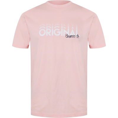 Original Penguin Тениска Original Penguin Men's Regular Fit T-Shirt - Pink
