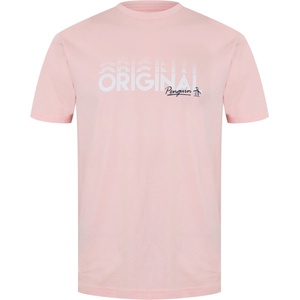 Original Penguin Тениска Original Penguin Men's Regular Fit T-Shirt - Pink