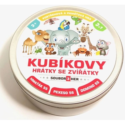 Teddies Hmaťák Pexeso Pohádky 64 karet