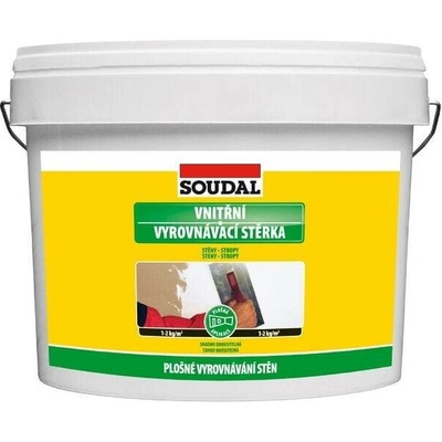 Stěrka vyrovnávací vnitřní Soudal – 4 kg