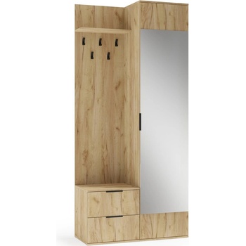 HALMAR Портманто Coral златен дъб (CORAL/antre/hal)