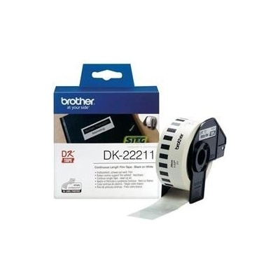 BROTHER bílá filmová role DK-22211/ QL/ 29mm x 15,24m DK22211