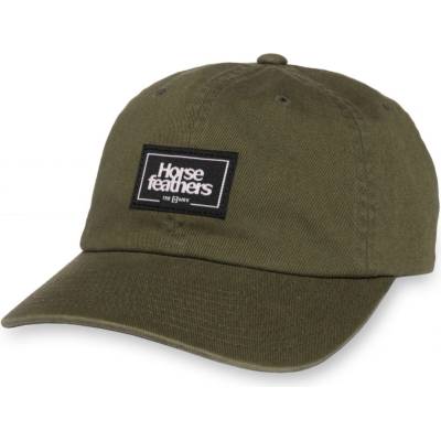 HORSEFEATHERS VINNY CAP olive night