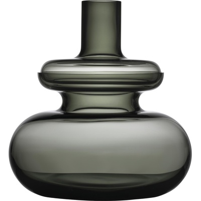 Zone Denmark Ваза Inu 33 см опушено сива (25940)