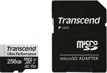 Transcend microSDXC 256GB C10/UHS-I/U3/A2 TS256GUSD340S