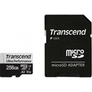 Image 1 of Transcend microSDXC 256GB C10/UHS-I/U3/A2 TS256GUSD340S