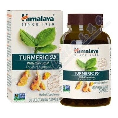 Himalaya Organic Tumeric 95 BIO 60 kapsúl