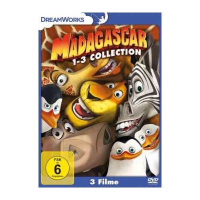 Madagascar 1-3 DVD