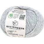 Austermann Merino 105 97612-328 Light Grey Плетива прежда (97612-328)