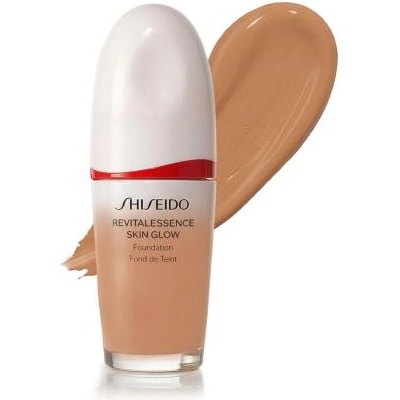 Shiseido Revitalessence Skin Glow Foundation SPF30 озаряващ фон дьо тен със слънцезащита 30 ml нюанс 410 Sunstone