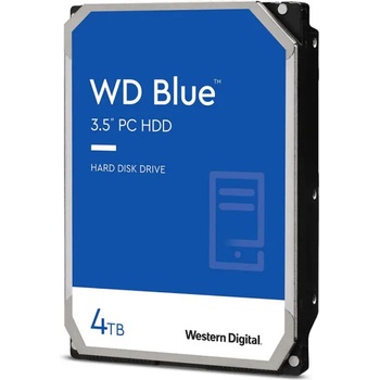 Image 1 of Western Digital WD Blue 3.5 4TB 5400rpm 256MB SATA3 (WD40EZAX)