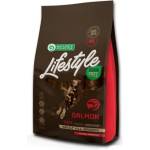 AKVATERA Nature's Protection DOG - LIFESTYLE Grain Free SALMON, висококачествена храна за пораснали кучета, БЕЗ ЗЪРНО, със сьомга, Литва - 1, 5 кг 125025