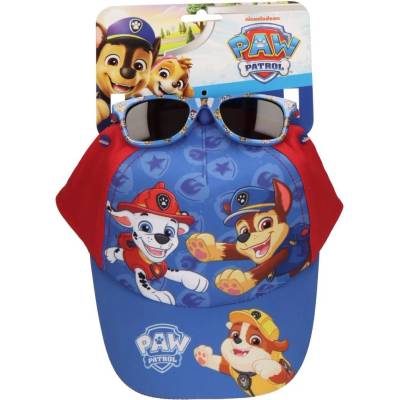 Cerda Детски комплект Cerda - Paw Patrol, шапка и слънчеви очила, 53 cm (2200010730)