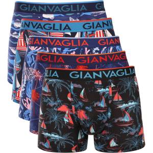 Gianvaglia Набор от пет - мъжки боксерки Gianvaglia многоцветни Gianvaglia | Sin Mnogotsveten | МЪЖЕ | M