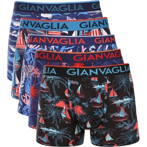 Gianvaglia Набор от пет - мъжки боксерки Gianvaglia многоцветни Gianvaglia | Sin Mnogotsveten | МЪЖЕ | M