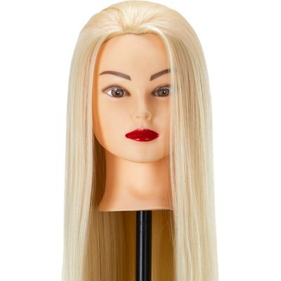 ACTIVESHOP Kadeřnická cvičná hlava Gabbiano WZ2 syntetické vlasy 613H délka 24"