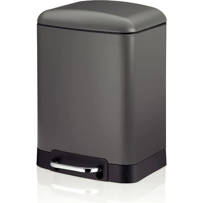 Kela Кош за отпадъци с педал KELA Davino 6 л, цвят графит (1535)