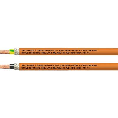 Helu 69640 vedenie ťažnej reťaze Single 602-RC-CY-O 1 x 50 mm² oranžová 100 m