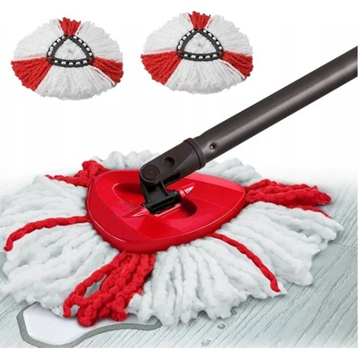 Mobilly комплект резервни глави, държач и дръжка за Vileda Turbo 2in1, 5 бр (set vileda turbo 5 pcs)