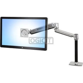 Image 1 of Ergotron LX HD Sit-Stand Desk Mount LCD Arm (45-384-026)