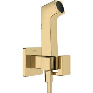 Hansgrohe - Смесител за биде с пулверизатор, полиран златен вид 29233990 (29233990)