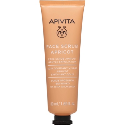 APIVITA Нежен ексфолиант за лице с кайсия, 50 ml