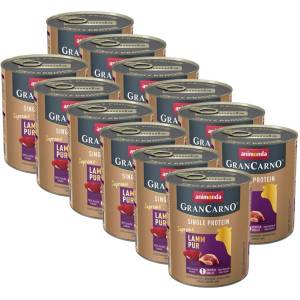 Animonda GranCarno Single Protein - агнешко 12 x 800г