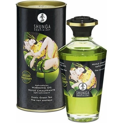 Shunga Aphrodisiac Warming Oil Exotic Green Tea 100ml