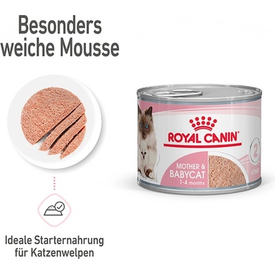 Royal Canin Babycat mousse 195 g
