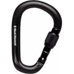 Black Diamond HMS карабинер Black diamond Pearlock Screwgate Carabiner HMS carabiner - Black - размер One Size (323-0232-0111)