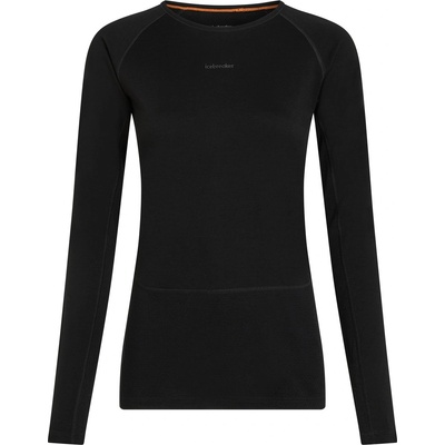 Icebreaker Women Merino 200 ZoneKnit LS Crewe Размер: L / Цвят: черен