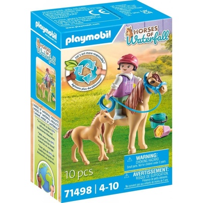 Playmobil 71498 Dieťa s poníkom a žriebätkom