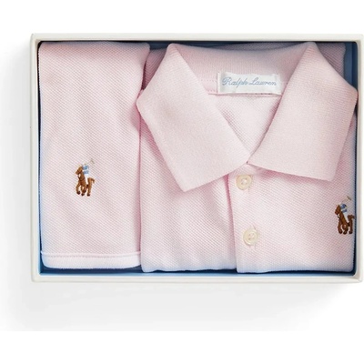 Ralph Lauren Бебешко боди от памук Polo Ralph Lauren (320981613001)