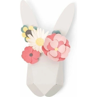 SIZZIX Thinlits vyřezávací kovové šablony - Origami králík 8 ks