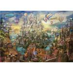 Educa - Puzzle Dream Town - 8 000 piese