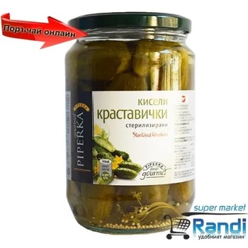 Image 1 of Piperka Кисели краставички Piperka 680гр