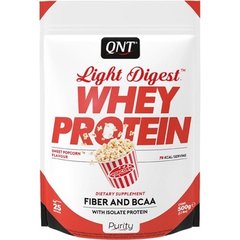 QNT Light Digest Whey Protein [500 грама] Сладки пуканки