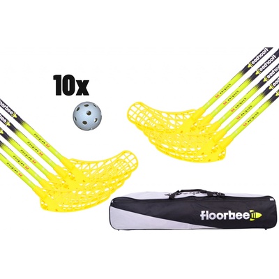FLOORBEE Douglas 32 + Toolbag + Balls žlutá 10 ks – Hledejceny.cz