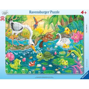 Ravensburger - Puzzle Summer at the Pond - 1 - 39 piese
