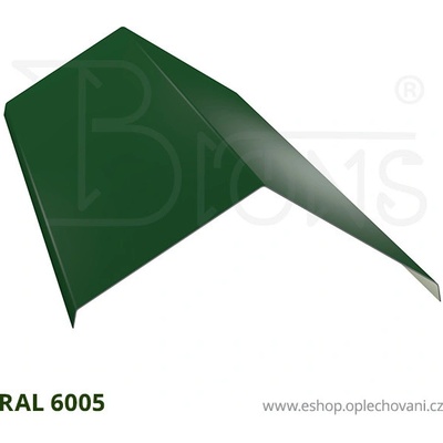 Brons Hřebenáč 240 1 m RAL 6005 tmavě zelená pozink