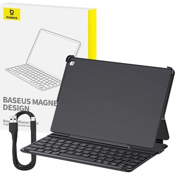 Baseus Магнитен кейс с клавиатура Baseus Brilliance за iPad 10.2"", черен (P40112602111-01)