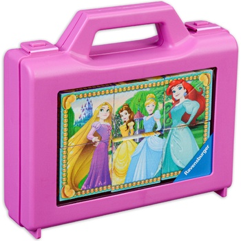 Image 1 of Ravensburger Пъзел с кубчета Ravensburger от 6 части - Дисни принцеси (07428)