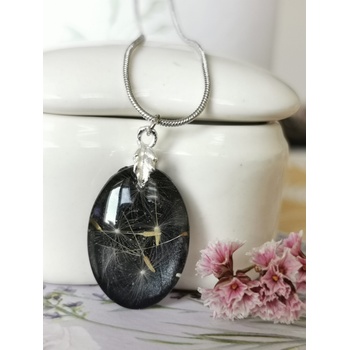 Meganflo Глухарче - малък овален медальон