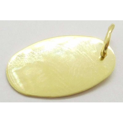 Klenoty Budín Hladký zlatý přívěsek HK3228