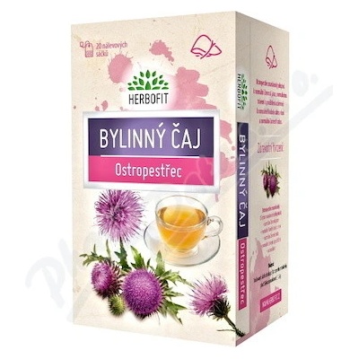 Herbofit bylinný čaj ostropestřec 20 x 1,5 g