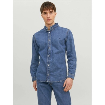 JACK & JONES Мъжка синя дънкова риза Jack & Jones Felix Jack & Jones | Sin | МЪЖЕ | M