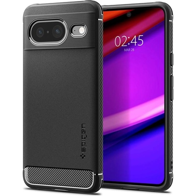 Spigen Гръб Spigen Rugged Armor за Google Pixel 8 - Черен
