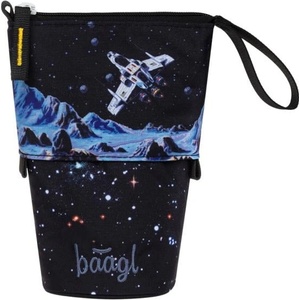 Baagl BAAGL Ученически несесер Pop Up Pixel space GRS (A-35460)